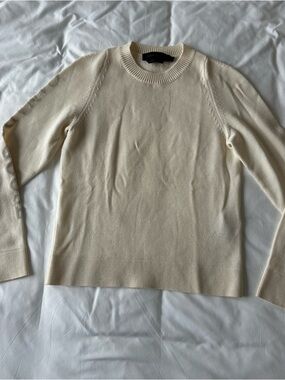 Canada Goose Cream Crewneck Sweater